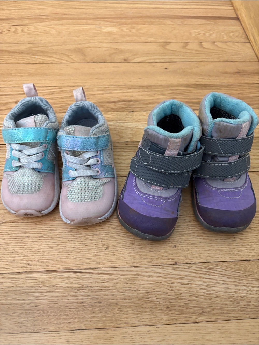 TWO See Kai Run Shoes sz 7 sneakers boots